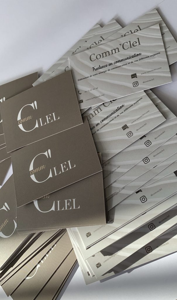 Cartes de visite Comm'Clel